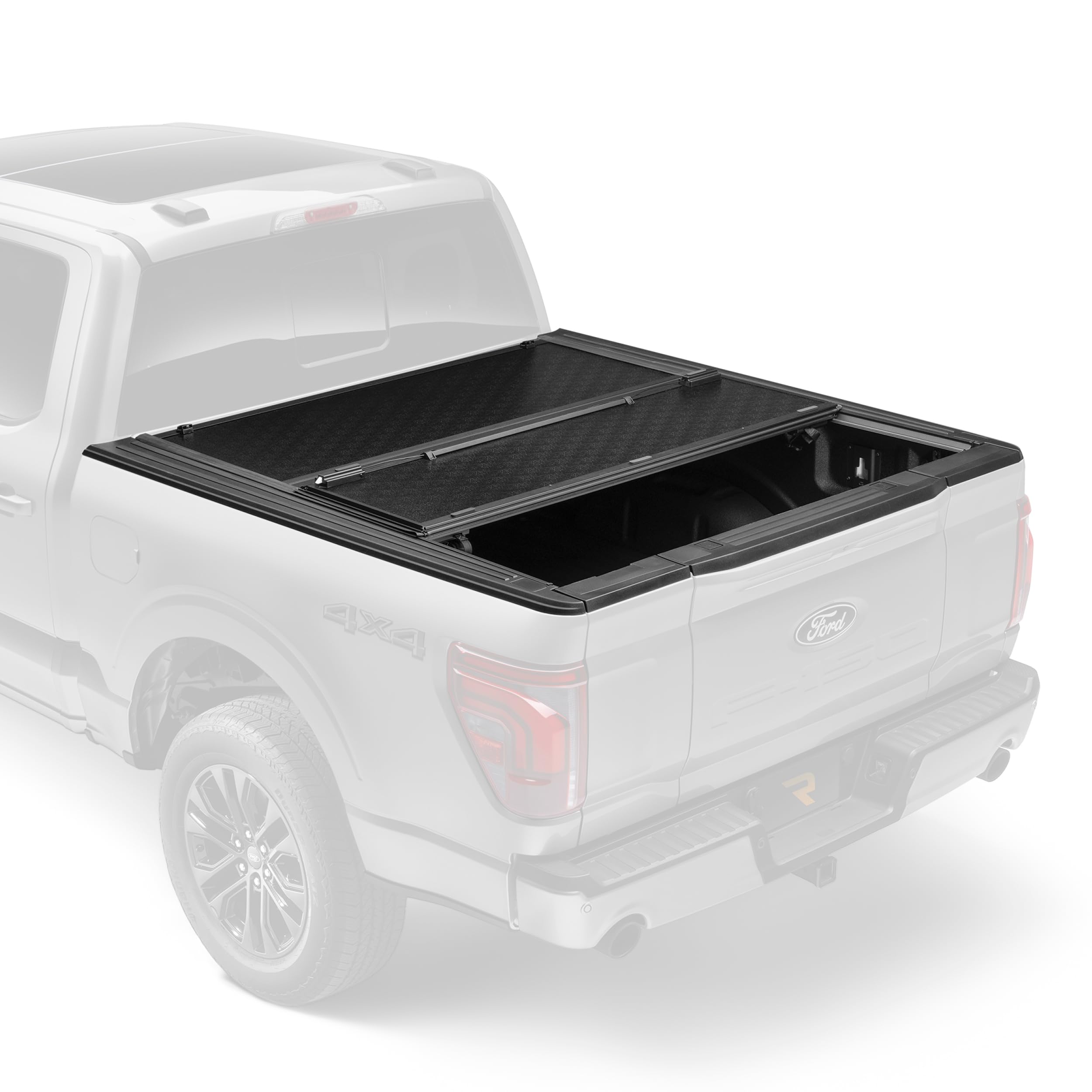 Gator EFX Hard Tri-Fold Truck Bed Tonneau Cover | GC34009 | Fits 2019 - 2025 Dodge Ram 1500 w/o RamBox, Does Not Fit w/ Multi-Function (Split) Tailgate 6' 4" Bed (76.3")