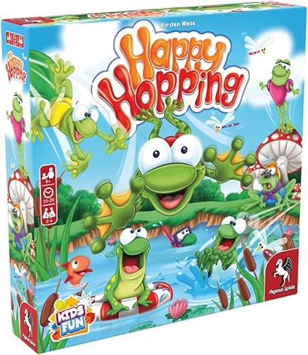 Happy Hopping - Juego de mesa de Pegasus Spiele 2-4 jugadores - Juegos de mesa para la familia - 15-20 minutos de juego - Juegos para noche de disponible en Yaxa Costa Rica