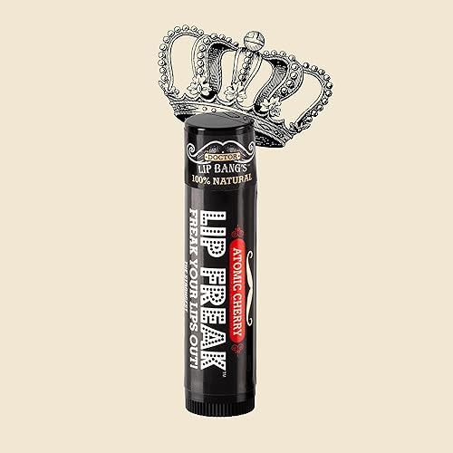 BUZZING Lip Balm Pack of 2 - All Natural & Cruelty Free(Atomic Cherry)