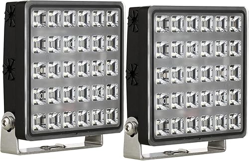 BIGLIONX Luz de inundación de trabajo LED de 4 pulgadas 90W 11000LM súper brillante LED tractor luces LED de respaldo luces LED fuera de carretera