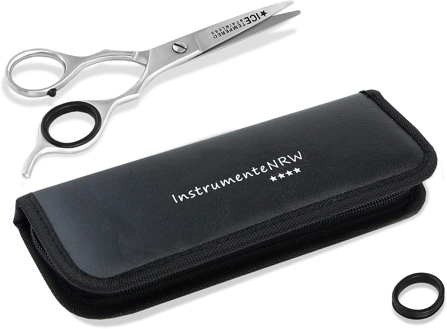 Premium Friseurschere Haarschere mit Mikroverzahnung InstrumenteNRW