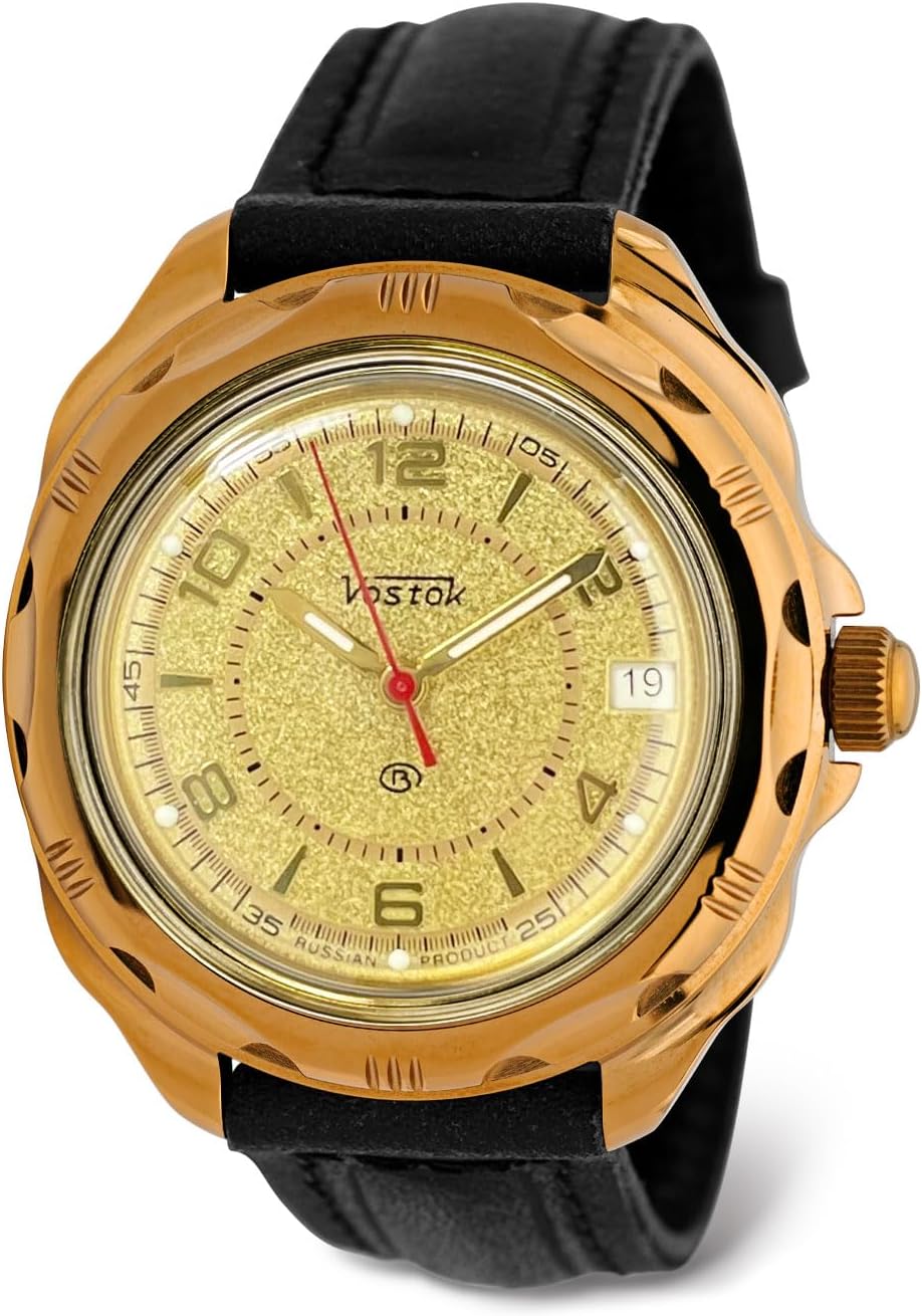 VOSTOK | Komandirskie 980 Classic Mechanical Hand Wind Wrist Watch