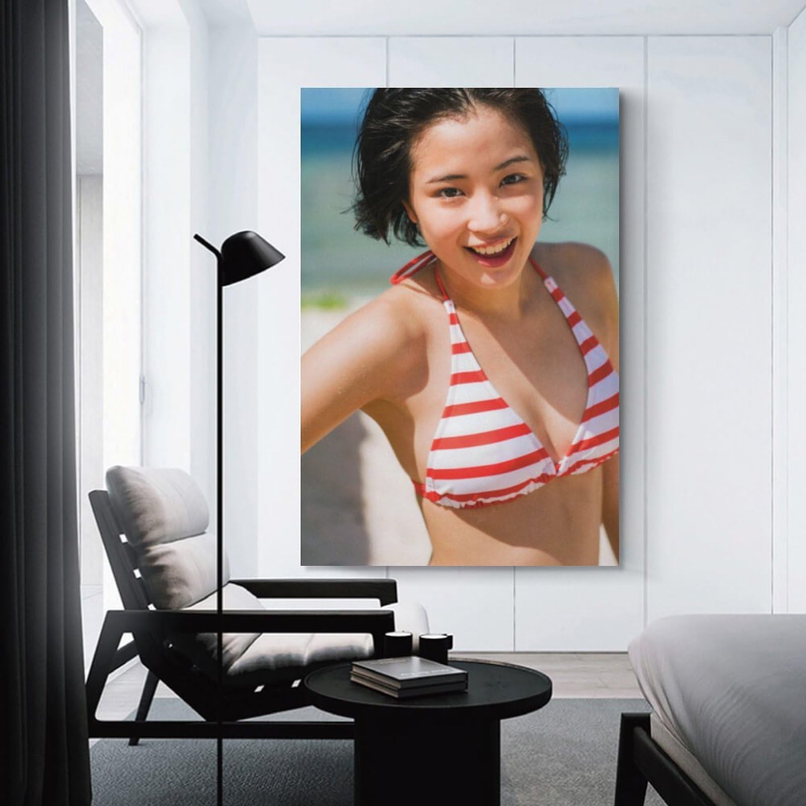 Amazon.co.jp: 広瀬すず 水着ポスター キャンバス 芸術 ポスター 壁