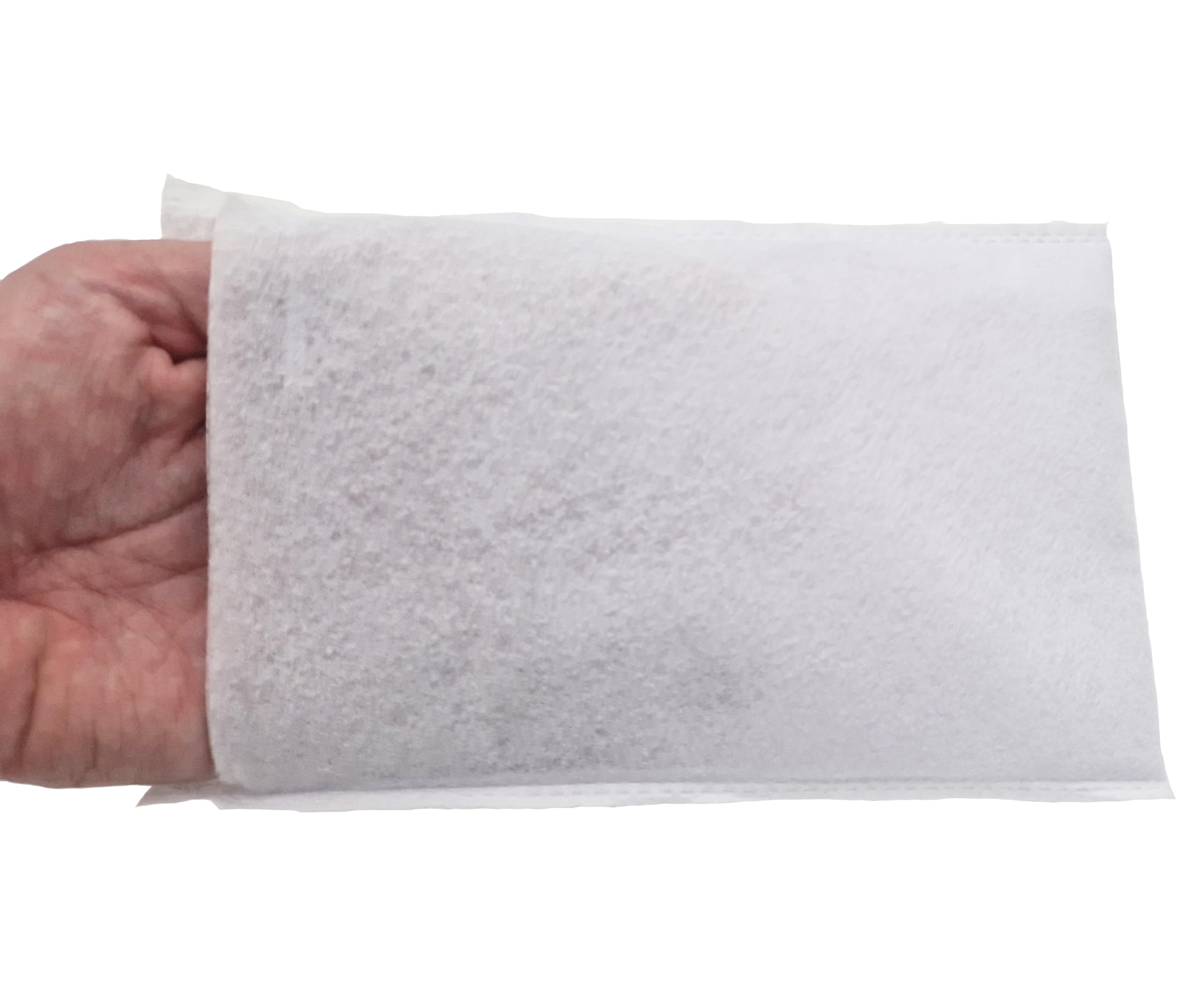Tiga-Med Gants de toilette jetables – lot de 500 – ultra doux 80 g/m² – 15x23 cm – gants hygiéniques pour soins et toilette patient – résistants, non pelucheux