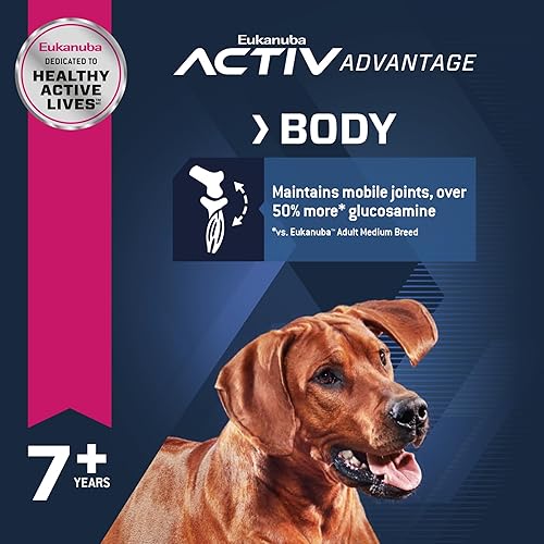 Miniatura 5 de Eukanuba Alimento seco para perros mayores de raza grande, 30 libras