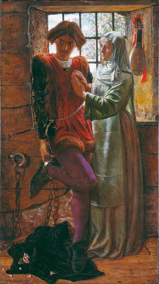 Affiche decorative art mural Isabelle William Holman Hunt poster 60x90 - 5