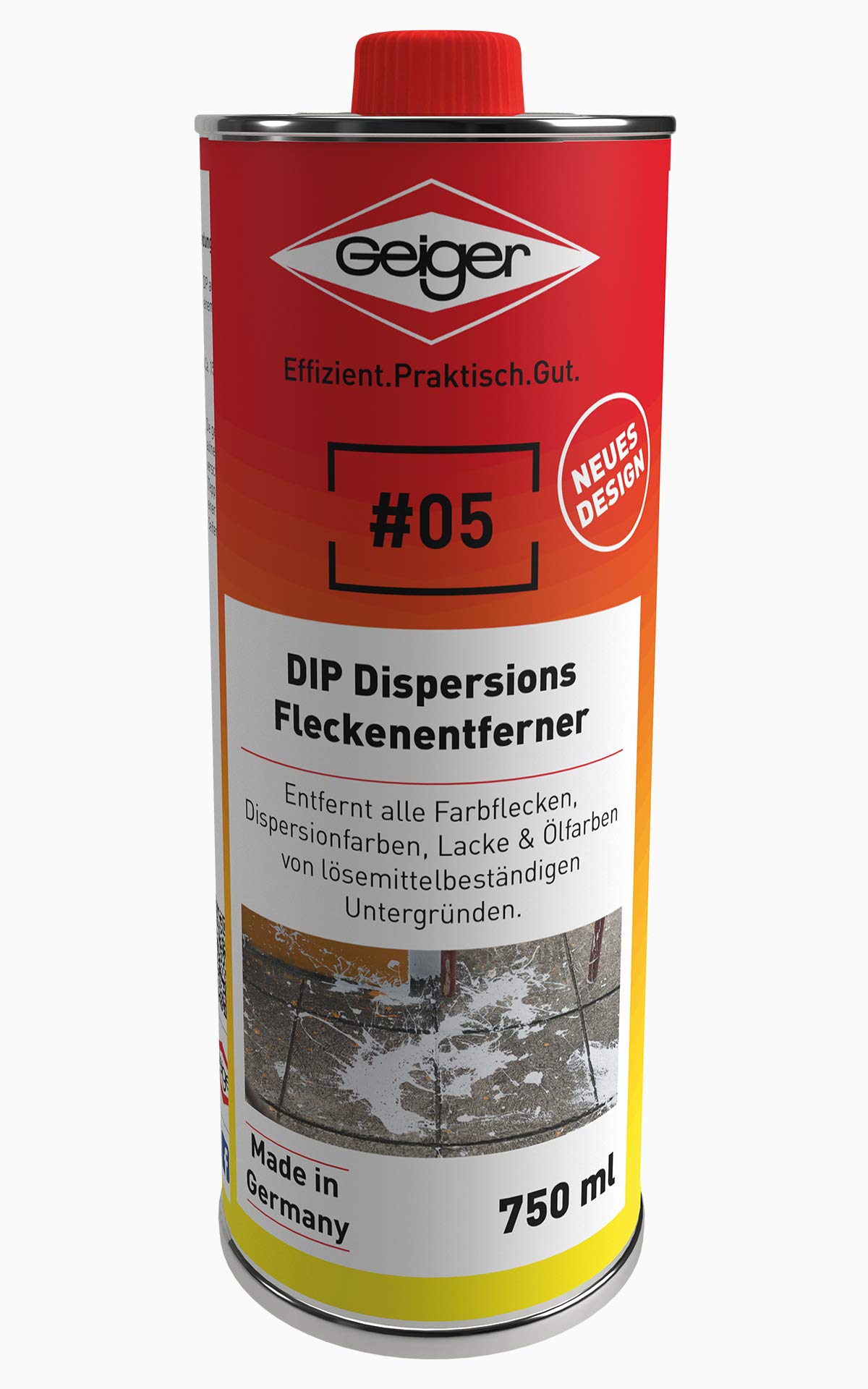 Geiger Chemie Nr. 05 DIP Dispersionsfleckentferner 12 x 750ml Dose