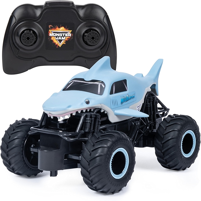 Monster Jam Megalodon Remote Control Monster Truck for Kids
