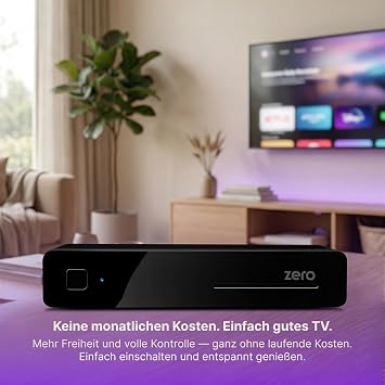 VU+ ZERO 1x DVB-S2 Tuner black Full HD 1080p Linux Receiver