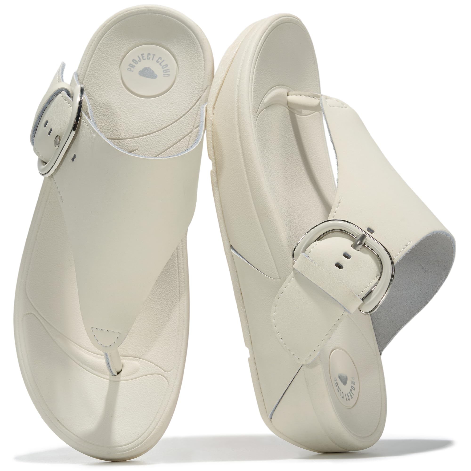 Project Cloud Genuine Leather Thong Flip Flops