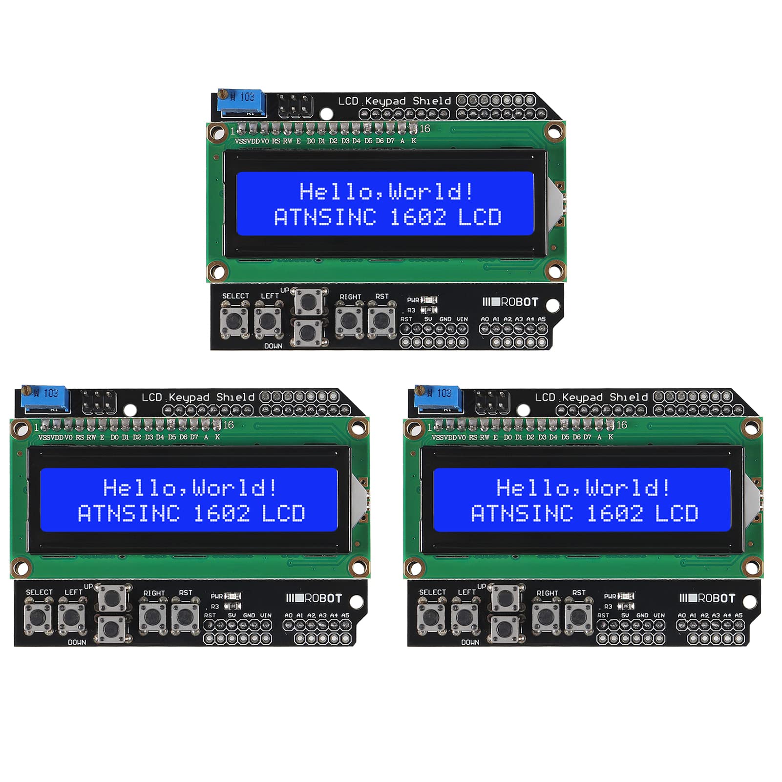 1602 lcd module v3 display with keypad in stock