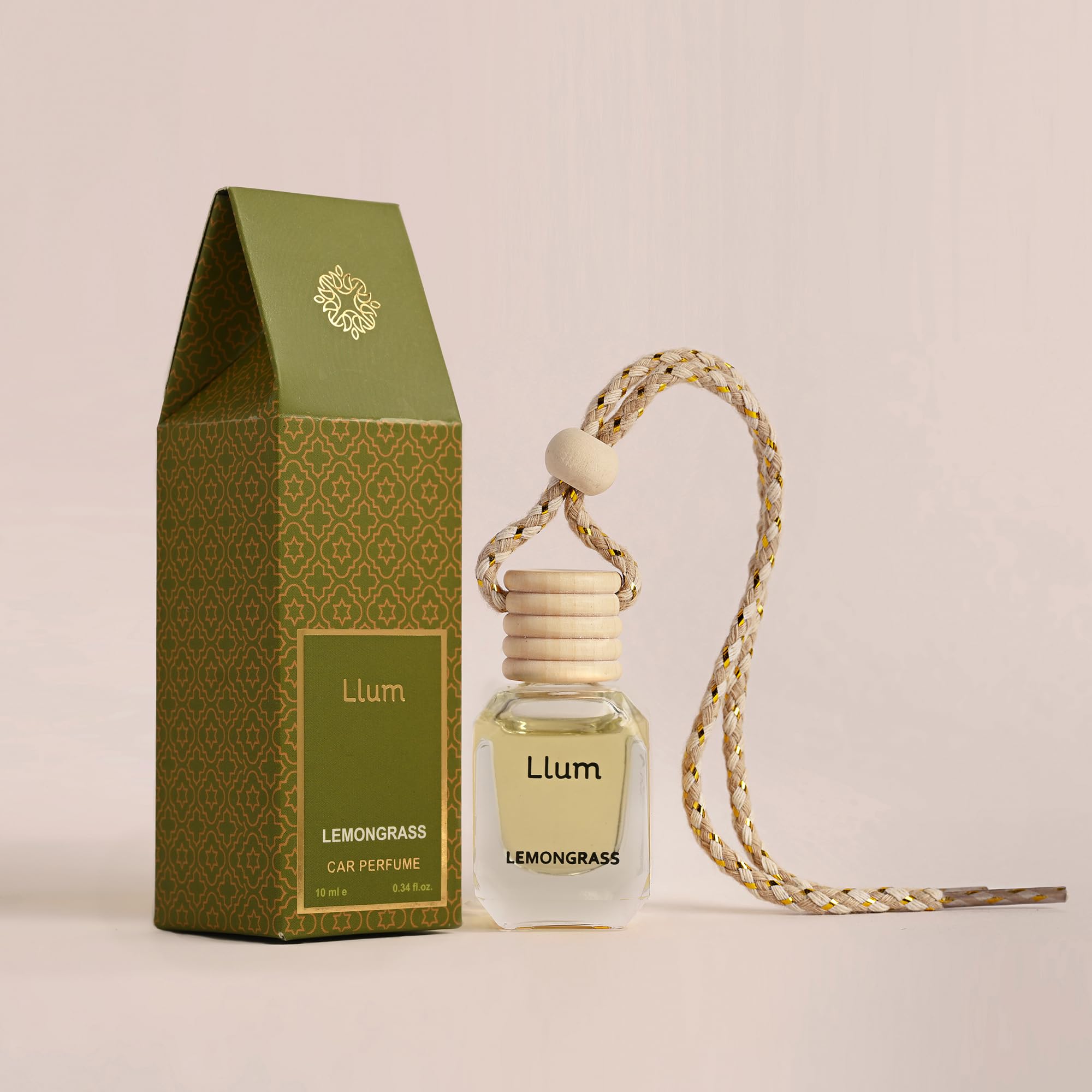 Llum Amber Vanilla Hanging Car Air Freshener – Luxury Automotive Perfume Diffuser 10ml (0.34 fl oz), Long-Lasting Fragrance, Alcohol-Free Non-Toxic Scent — view 11