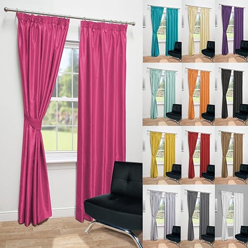 Luxury Pink Curtains Amazon Co Uk