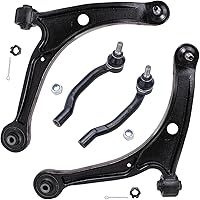 Vista 185 de Detroit Axle - Kit de brazos de control delanteros de 4 piezas para Ford Mustang Base GT 05-10 2005 2006 2007 2008 2009 2010, 2 brazos de control