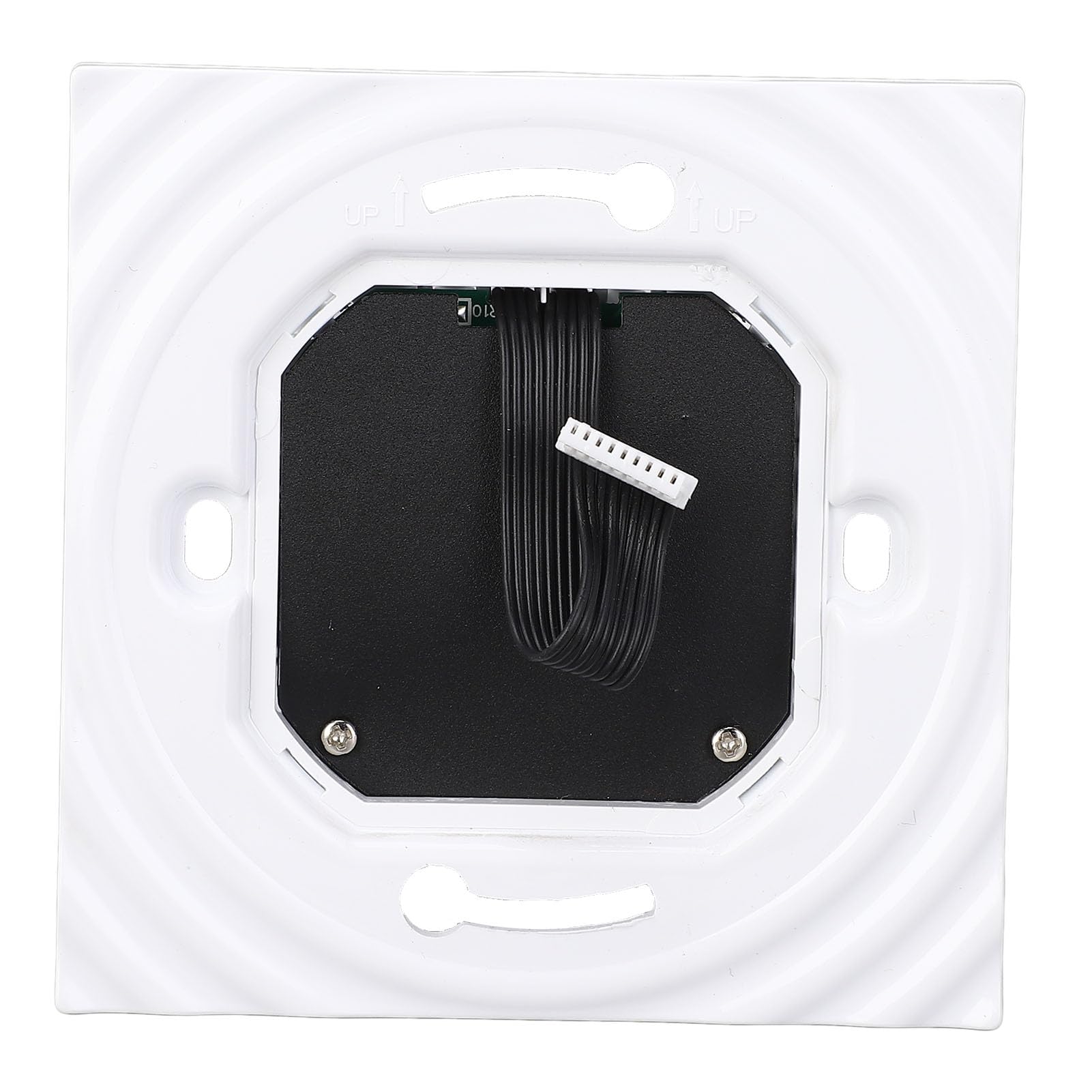 Termostat WiFi, Energooszczędny Podświetlany Wyświetlacz LCD z Konfigurowalnym Harmonogramem Tygodniowym, Inteligentny Regulator Temperatury w Domu do Ogrzewania Podłogowego 86x86mm (WHITE)