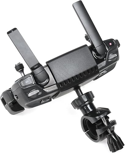 Miniatura 4 de LICHIFIT Drone Control remoto rótula 360° giratorio soporte de barra de bicicleta Soporte de montaje para DJI Mavic Air y DJI Spark Transmisor