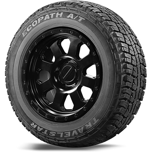 Travelstar Ecopath AT All Terrain LT285/75R16 10 Ply 126/123S Light Truck Radial Tire + Two-year Road Hazard Warranty Included 285/75/16 (Tire Only)