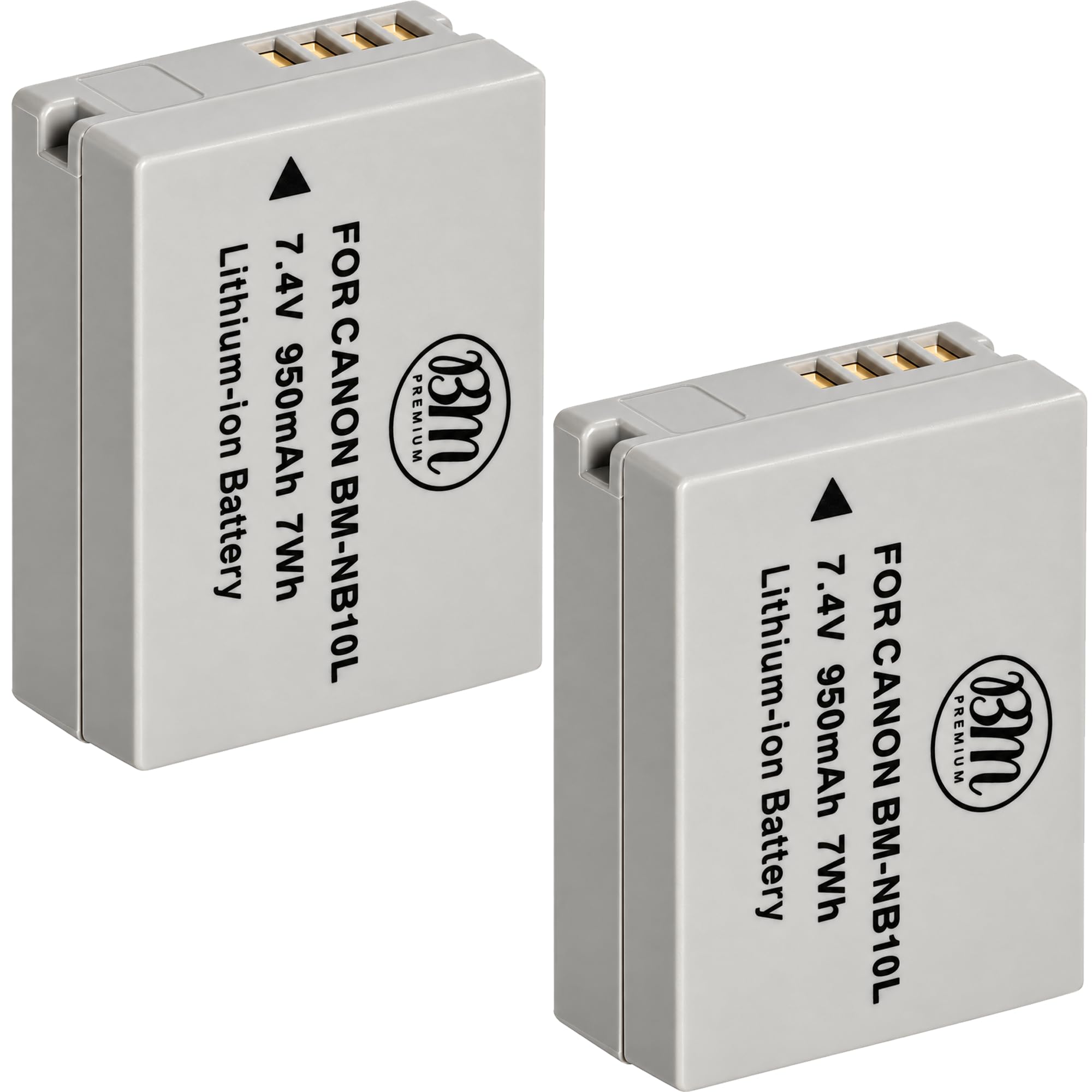 Amazon.com: BM Premium 2 Pack NB-10L Battery for Canon PowerShot