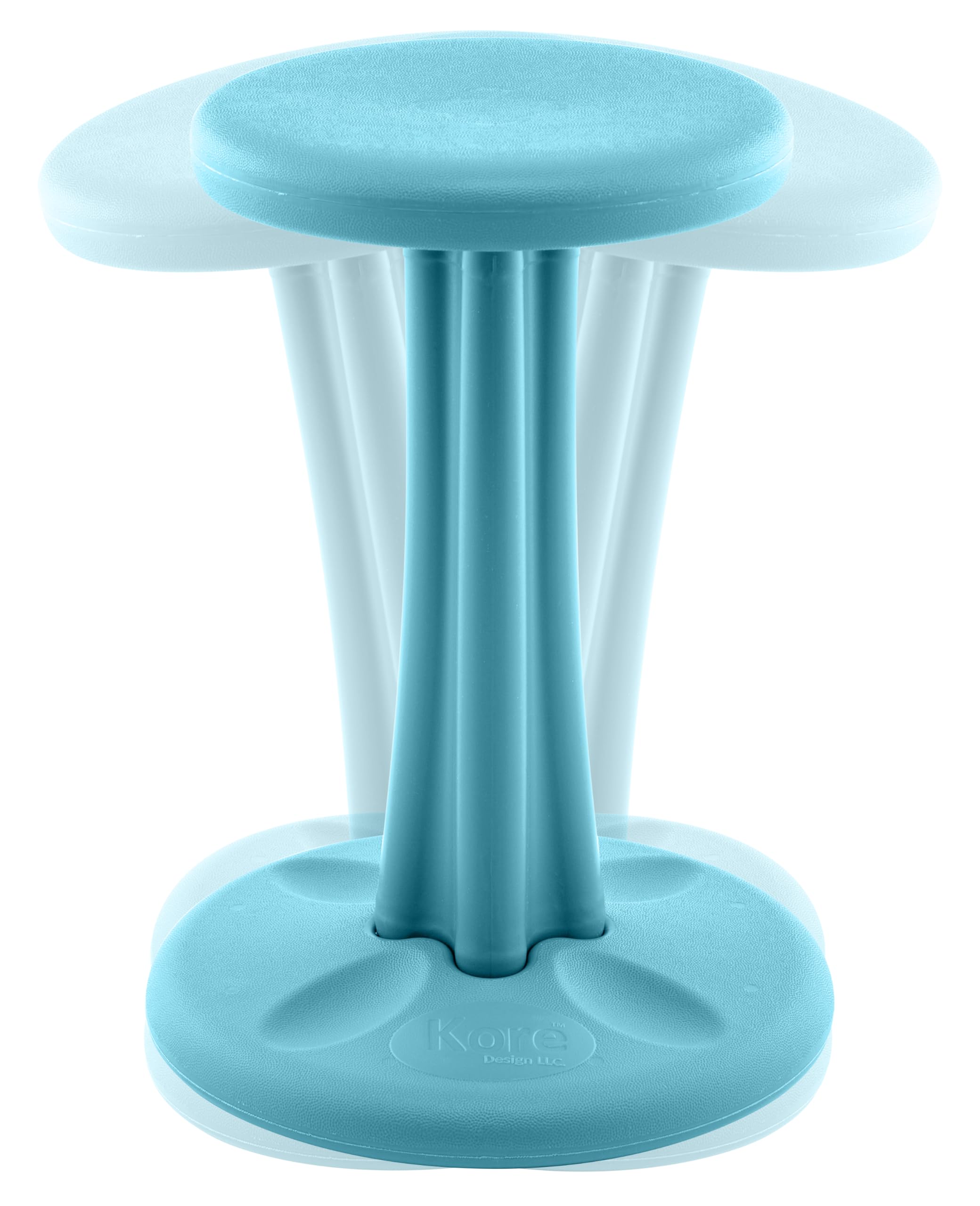 KORE DESIGN Wobble Stool Chair, Girls + Boys Kid Desk Stools, Ergonomic Small Office Chairs, Flexible Seating Active Kids - Image 2
