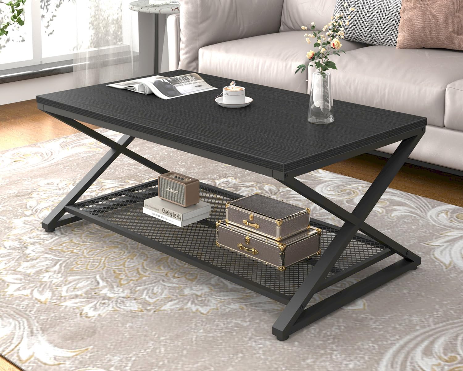 LVB Black Coffee Table
