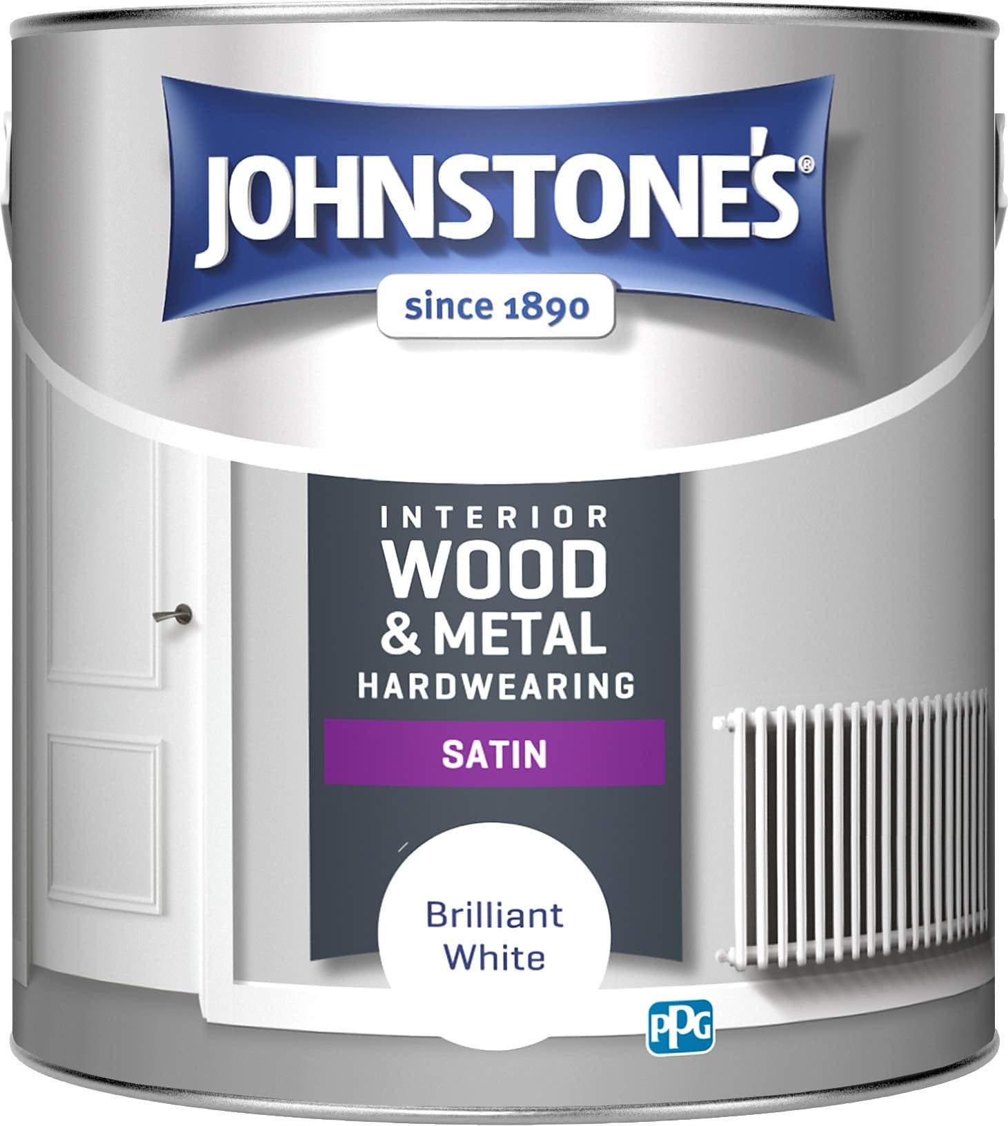 AKCALI WRX Trade Satinwood Paint Brilliant White Water Based (2.5L