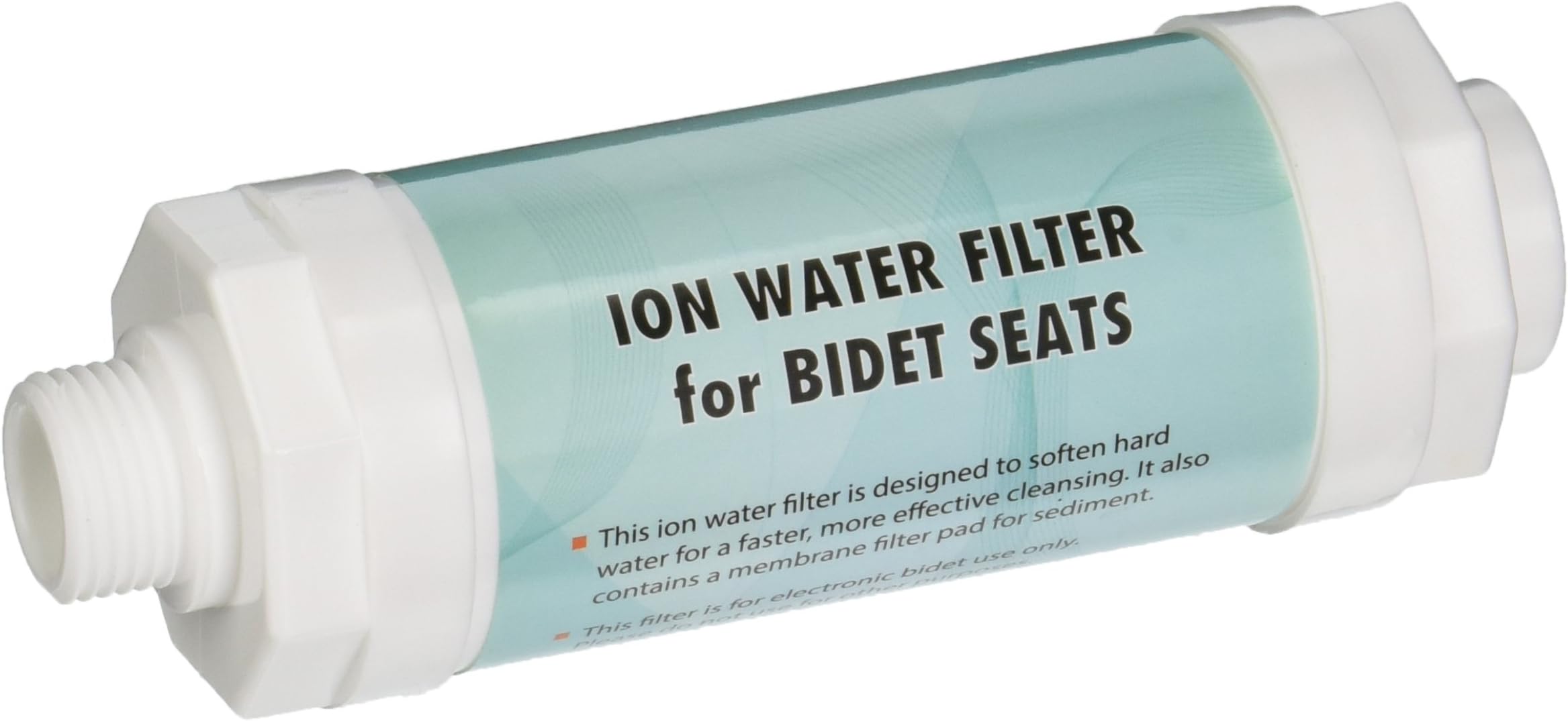 Bidet Seat Ion Water Filters - Fits all bidets using a 1/2 inch water line
