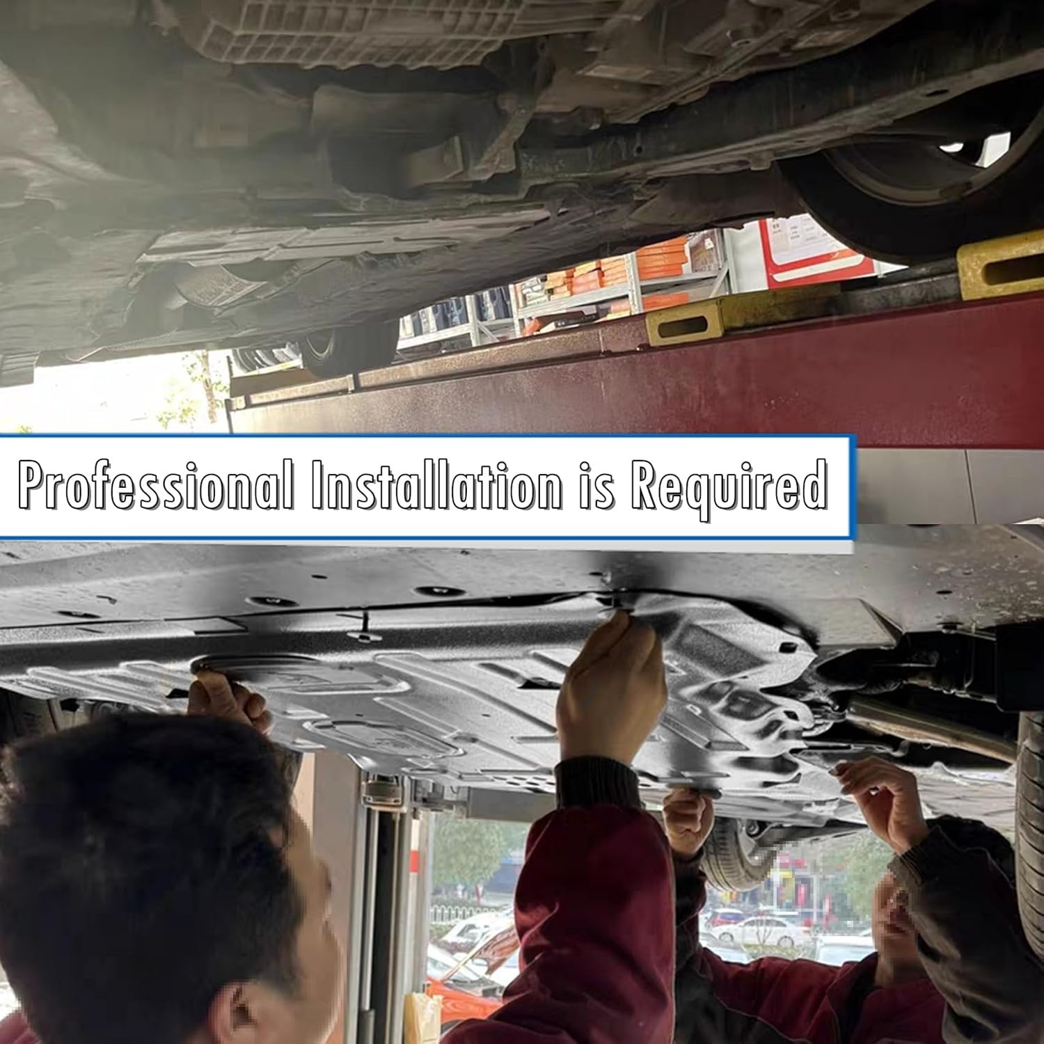 Engine Splash Shield Bumper Cover Fit for Ford Fusion 2013 2014 2015 2016 2017 2018 2019 2020 Engine Guard Mud Flaps