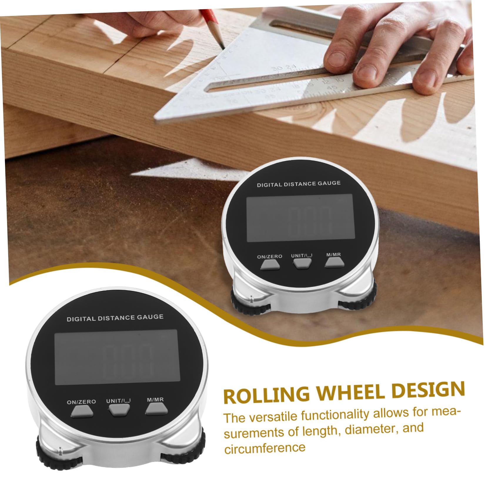 Regla De Rodillos Digital Cinta Métrica Digital Para Herramienta Electrónica Cinta Métrica Corporal Para Diámetros De Grifos y Superficies Irregulares