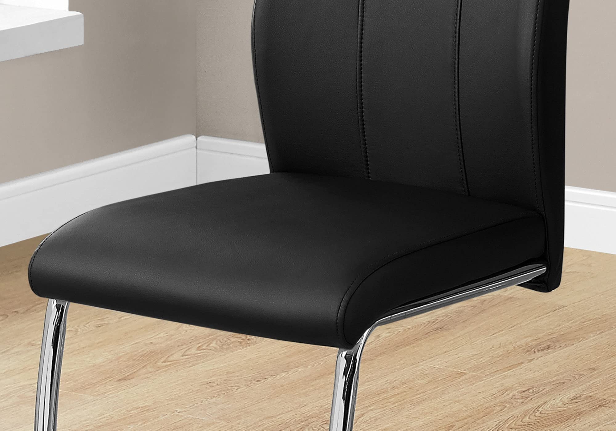 Monarch Specialties I 1076 Dining Chair, Set of 2, Side