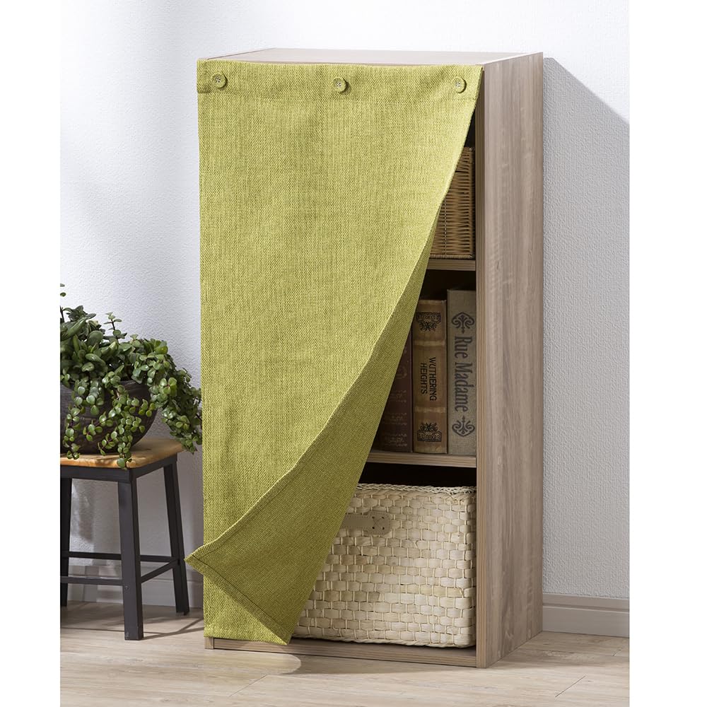 カーテン　更に❗️大幅値下げ❗️ Amazon｜カインズ(CAINZ) ボックス用カーテン 和み グリーン 44×86cm