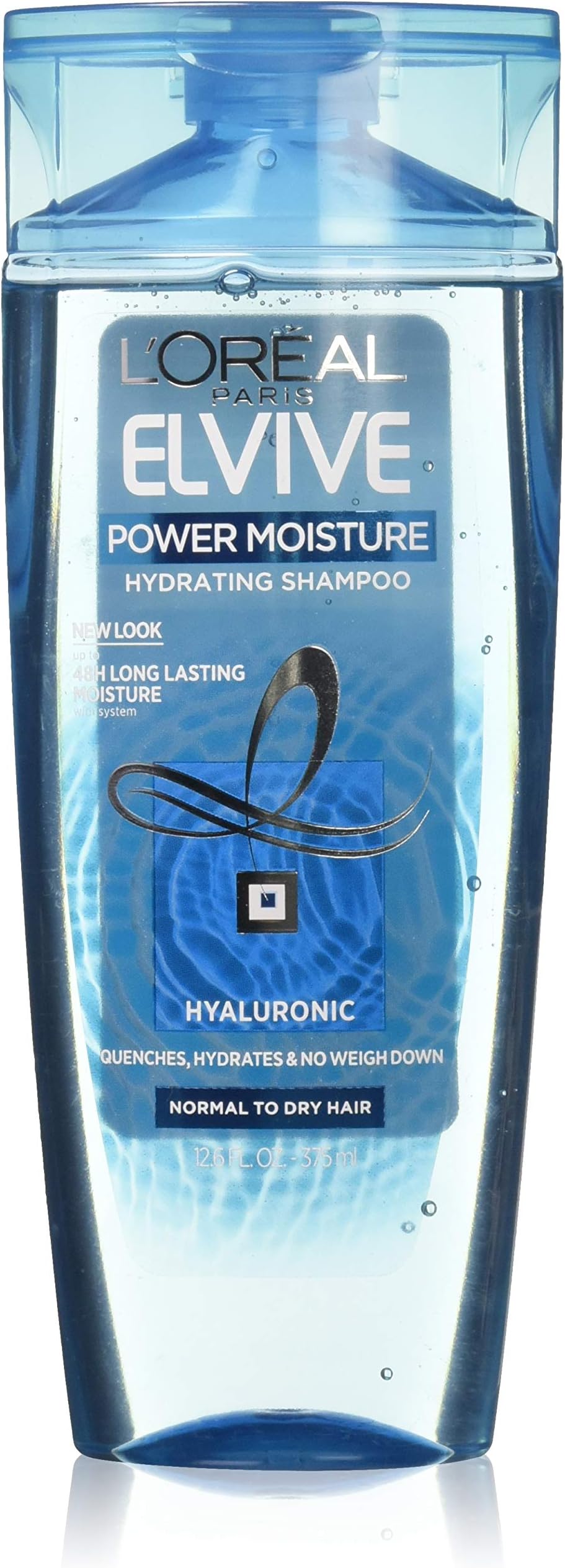 Loreal Paris Power Moisture Hydrating Shampoo 12.6 oz (Pack of 12)