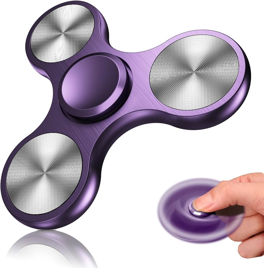その他 fidget spinner Amazon.com: Stainless Steel Bearing Metal Fidget Spinner, 3-8 Min