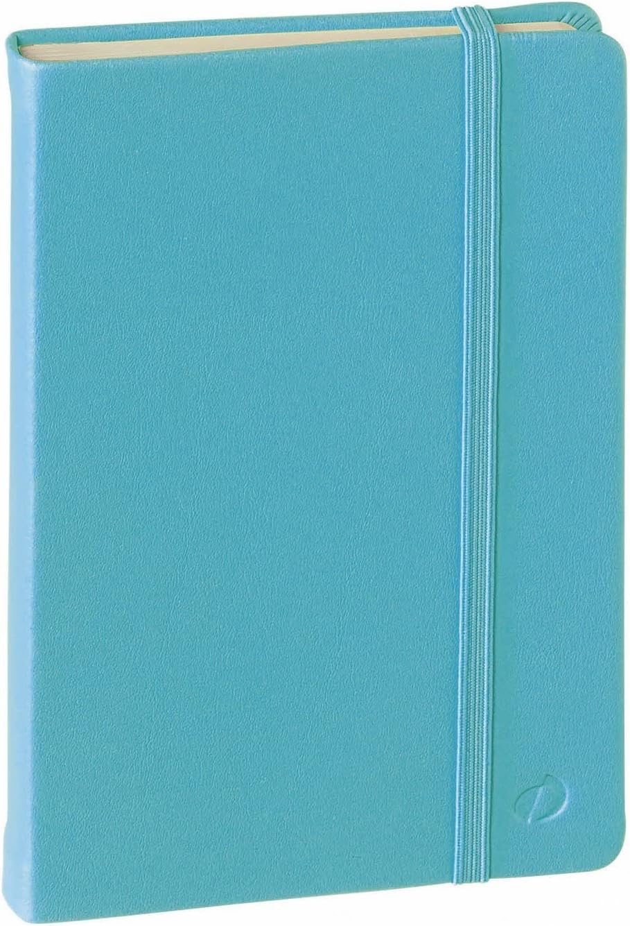 Quo Vadis - Habana Journal - Hardbound - Ivory Paper - 80 Sheets - Lined - 6 1/4 x 9 2/Quo Vadis - Habana Journal - Hardbound - Ivory Paper - 80 Sheets - Lined - 6 1/4 x 9 2/3" - Turquoise