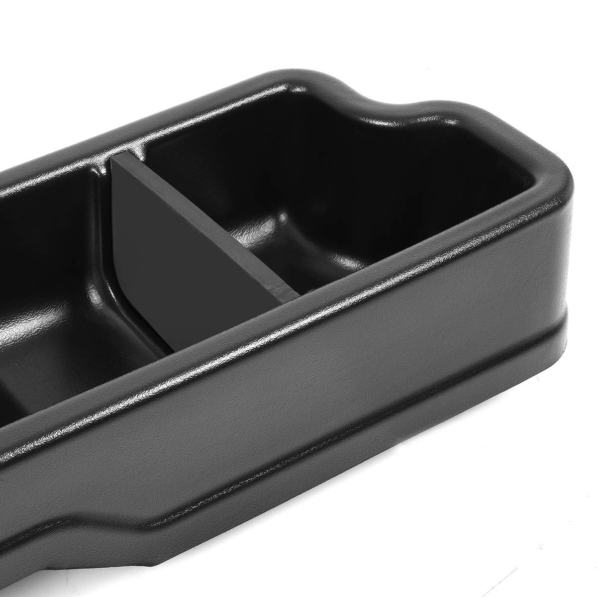 Auto Dynasty Rear Under Seat Cargo Storage Case Organizer Box Compatible with Ford F150 Super Crew Cab 04-08