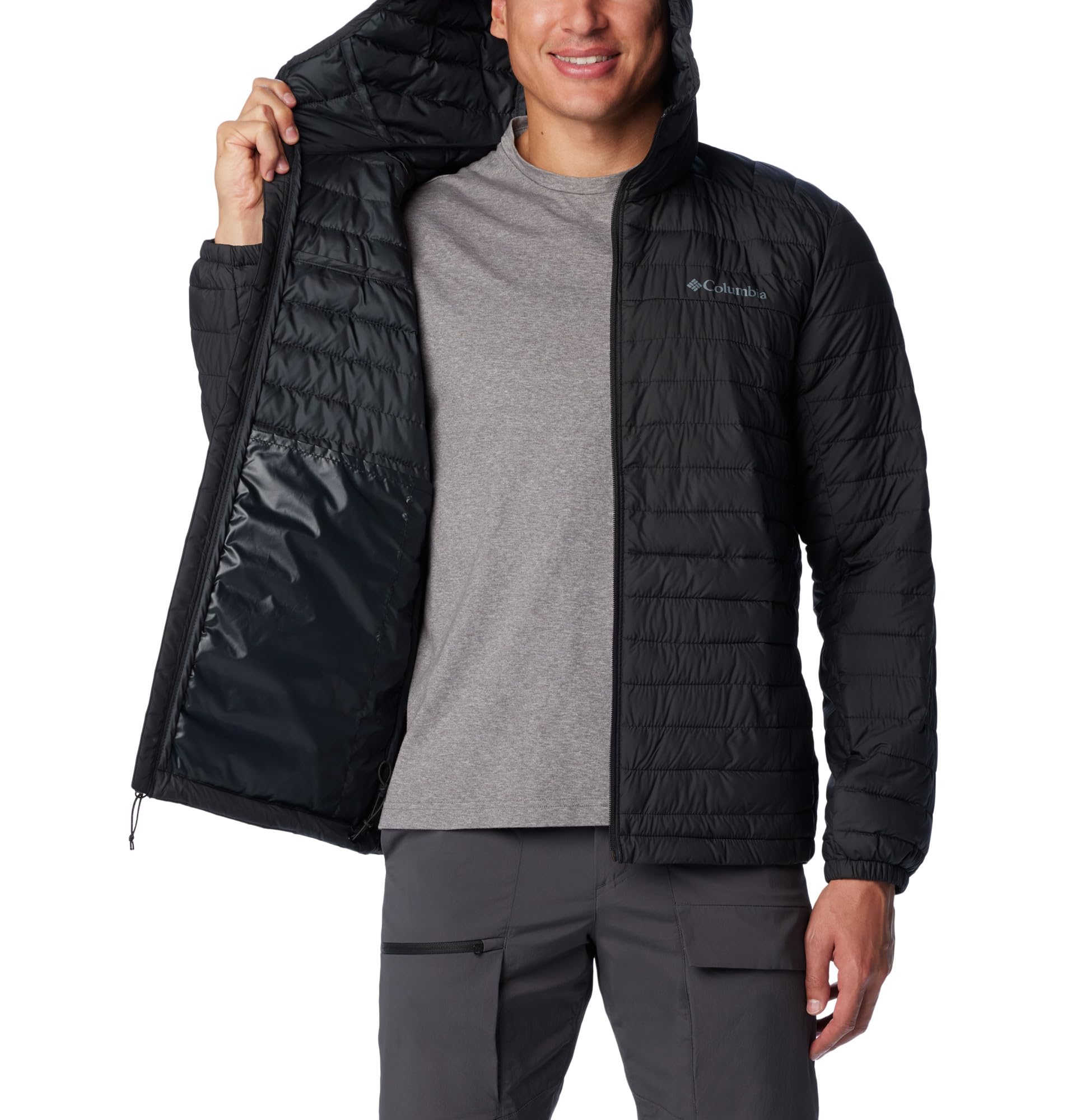 Columbia Silver Falls Hooded Jacket Chaqueta Acolchada Con Capucha para Hombre