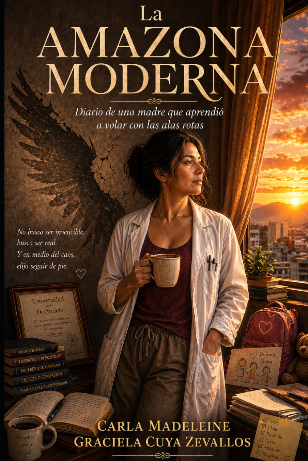 La Amazona Moderna: Diario de una madre que aprendió a volar con las alas rotas