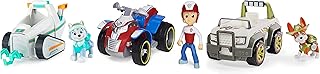 Paw Patrol Everest's Snow Plow, Paw Patrol Ryder's Rescue ATV & Paw Patrol, Jungle Rescue, Tracker’s Jungle Cruiser.