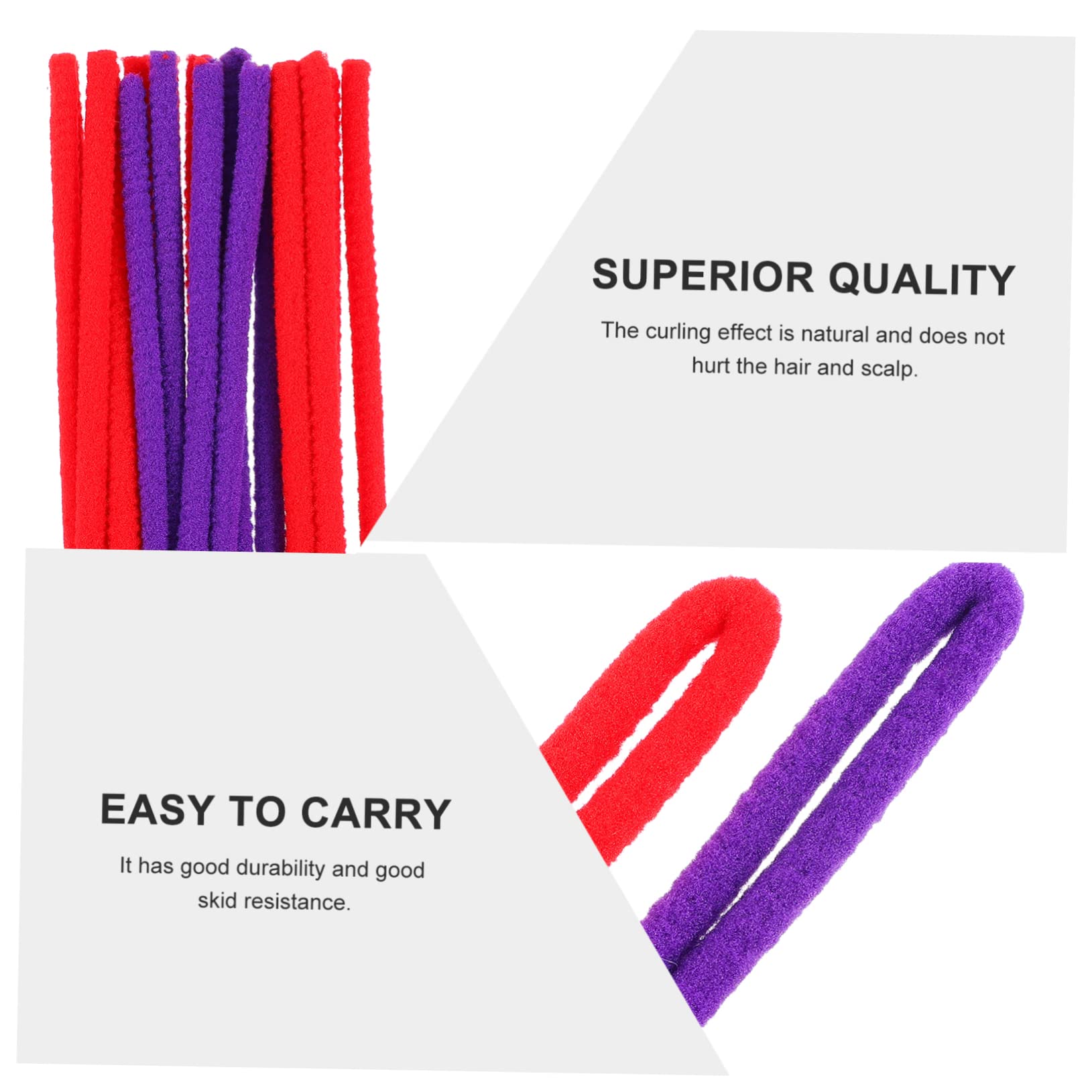 BESTYASH 90Pcs Salon Perm Rods Durable Hair Curling Rollers for Cold Wave Styling Non Slip Hairdressing Tools for Creating and Waves the Go