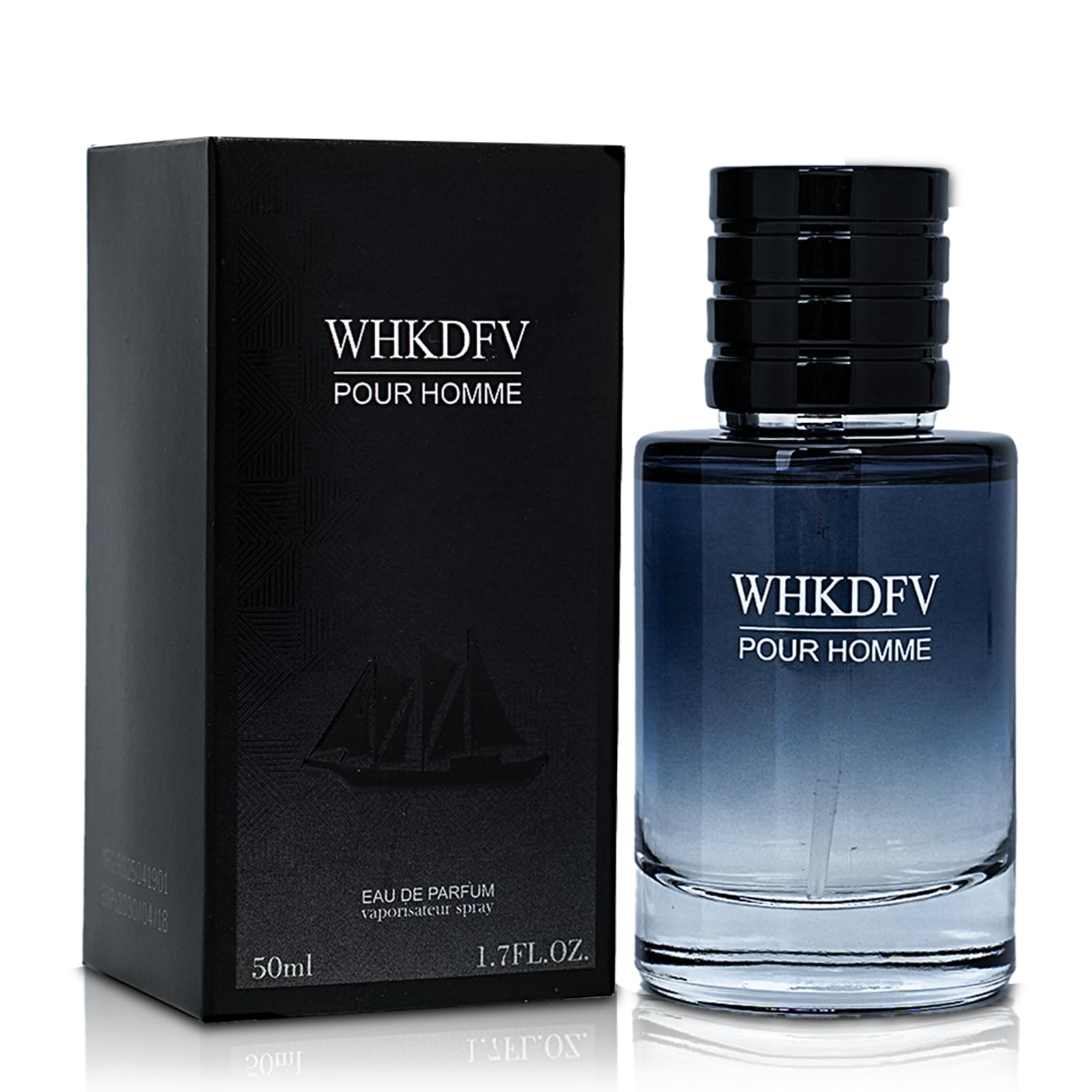 WHKDFV cologne men's perfume ，pheromone cologne for men， citrus fresh and lasting spray perfume lemon pepper base note cedar 1.7ounce portablecologne