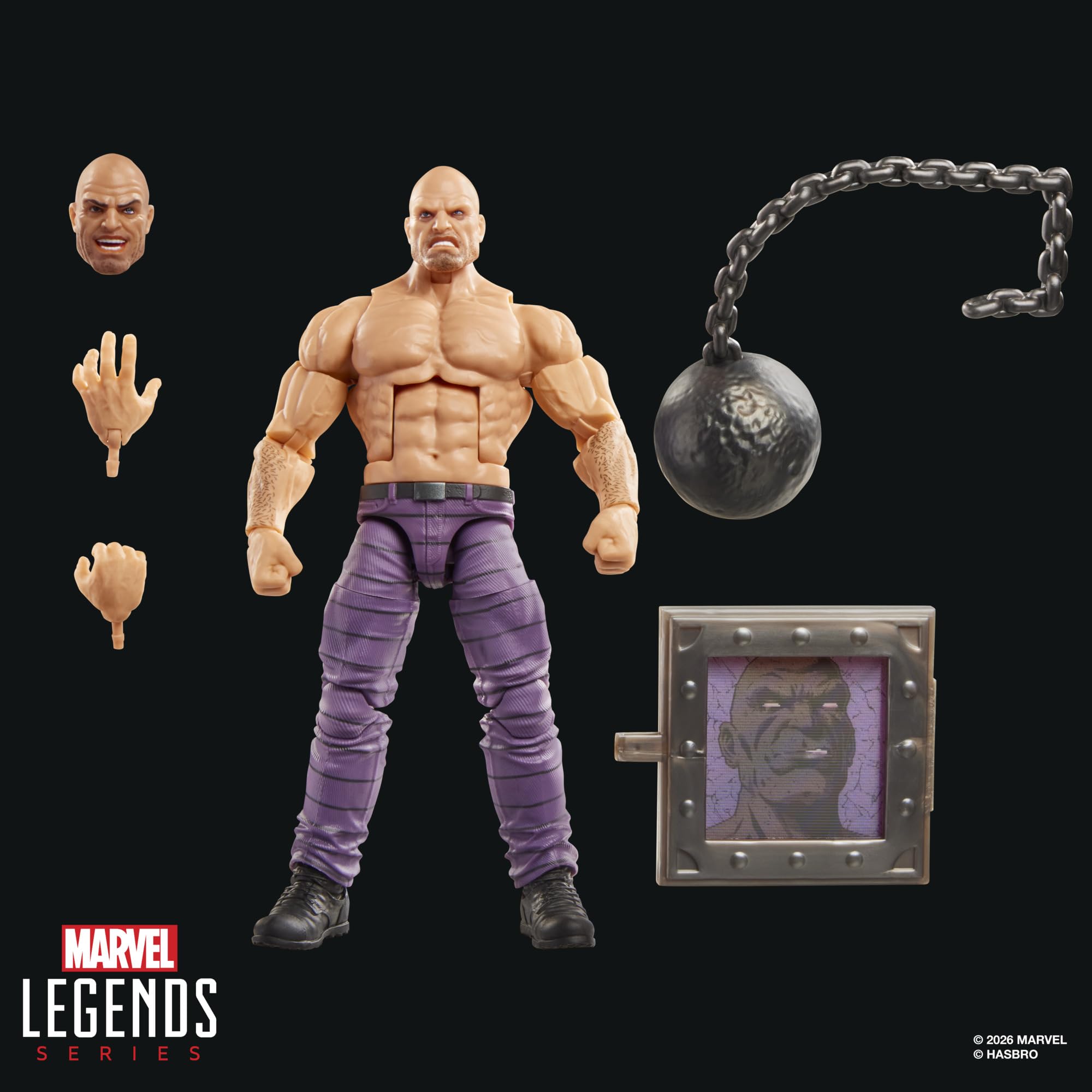 Hasbro Marvel Legends Series, Guerre segrete, action figure rétro collezionabile di Magik da 15 cm con scudo lenticolare, X-Men e Nuovi Mutanti