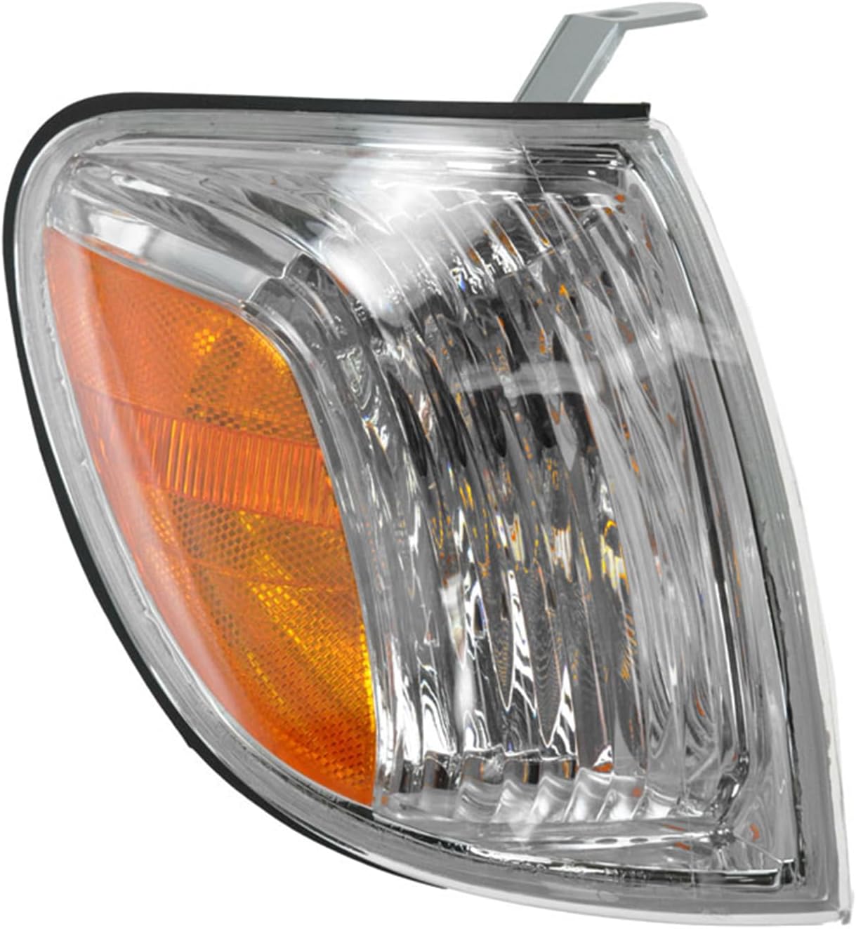 TRQ Passenger Side Front Corner Light Assembly Compatible with 2005-06 Toyota Tundra TO2531148