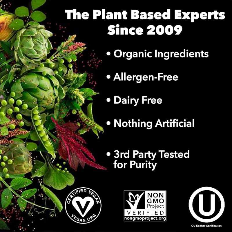 PlantFusion Complete Vegan Protein Powder - Plant Based Protein Powder with BCAAs, Digestive Enzymes and Pea Protein - Keto, Gluten Free, Soy Free, Non-Dairy, No Sugar, Non-GMO - Rich Chocolate 5 lb image 4