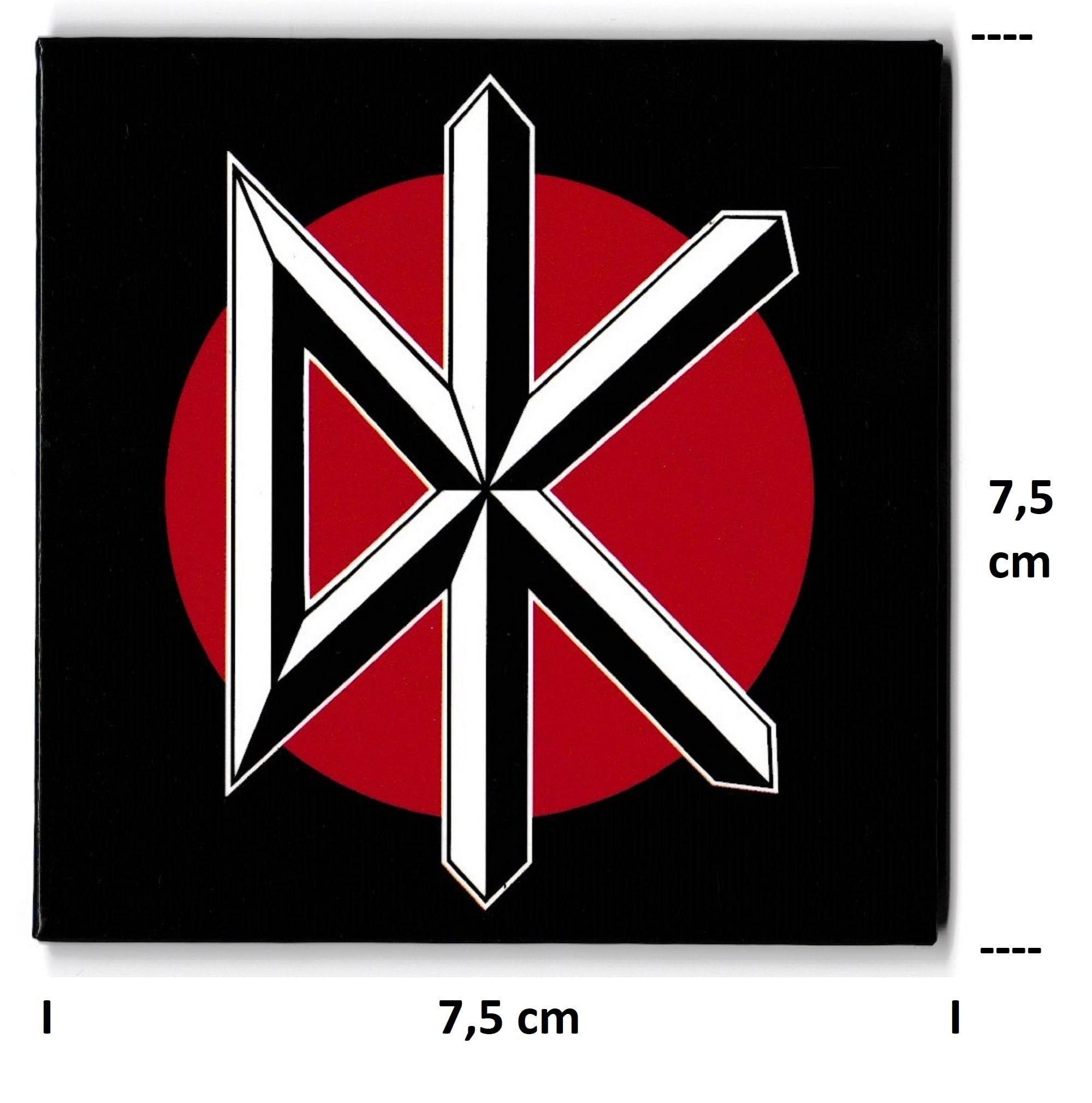 Dead Kennedys Schwarzen Stahlmetallkühlschrankmagnet Álbum