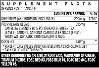 Vista 3 de Stacker 3 - Quemador de grasa metabolizante con quitosano, cápsulas, botella de 100