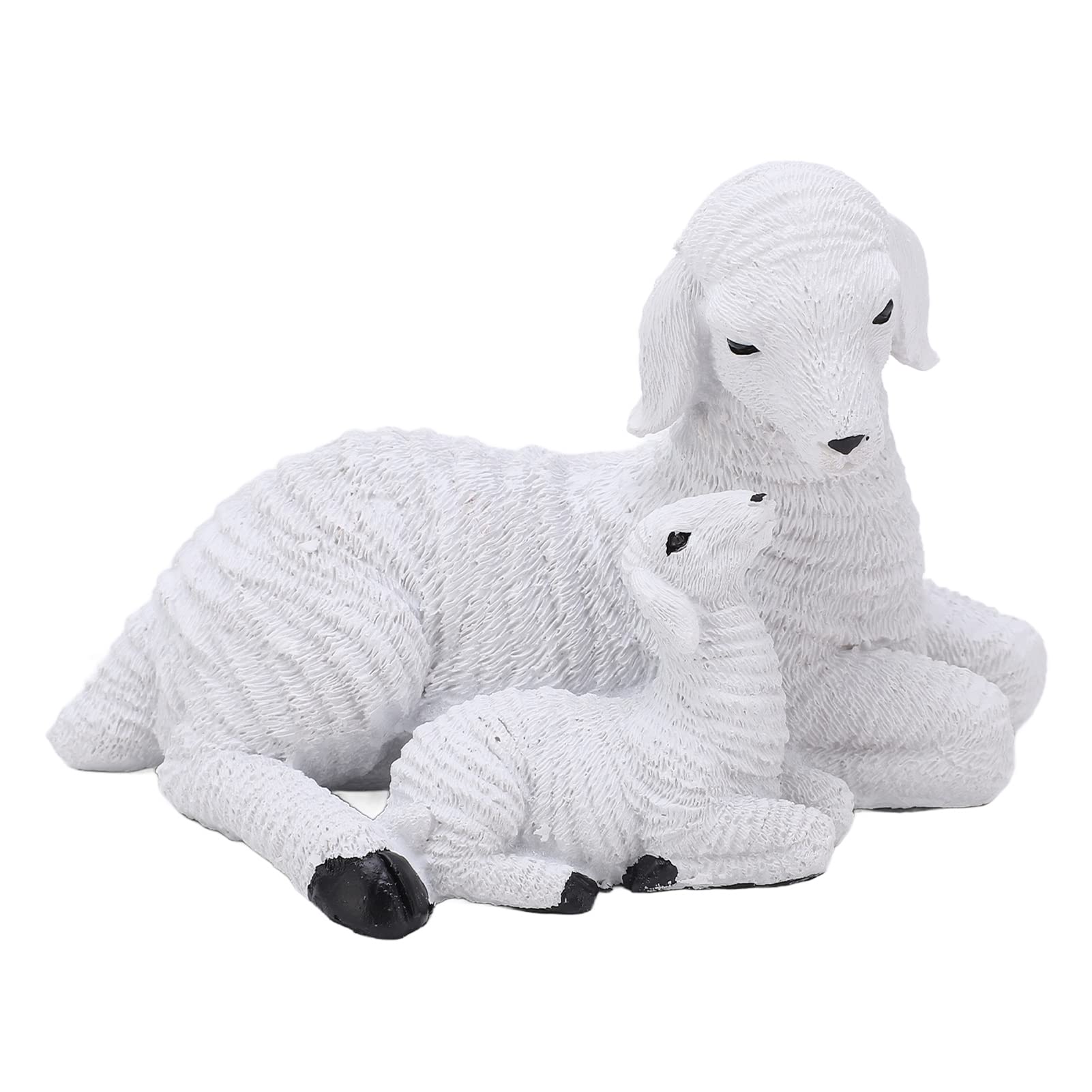 Figurine de mouton en résine créez un paysage de jardin féerique unique
