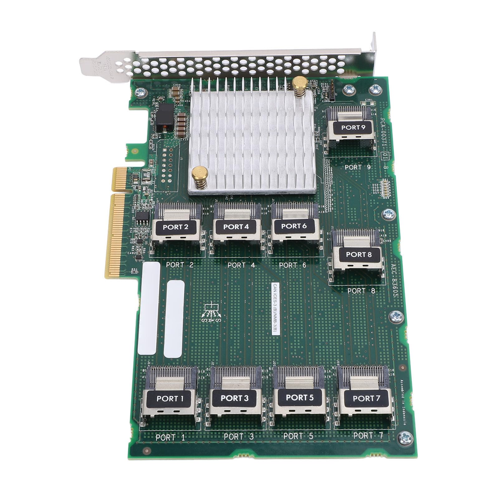 Scheda Controller RAID SAS - AEC 83605 Supporta 24 Dischi Rigidi di Espansione, Scheda di Espansione RAID, Scheda di Espansione PCIE X 8 a 9 Porte per Server DL380 388 G9 G10