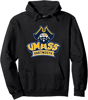 UMass Dartmouth Corsair | Official Licensed NCAA | PPMASD03 Pullover Hoodie