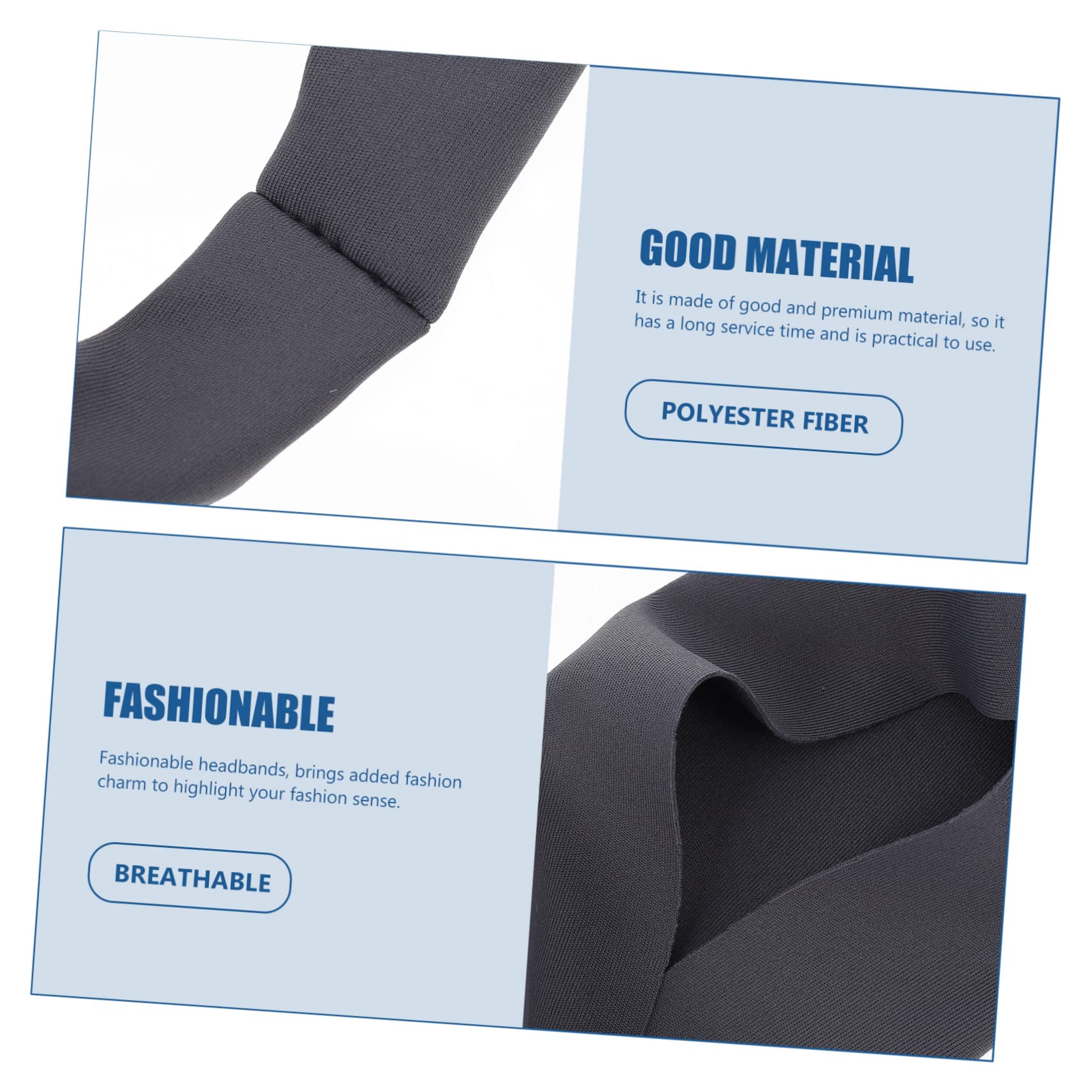 20pezzi Fasce Elastiche Assorbenti Per Sudore Headband Unisex Per Sport e Yoga Di Fasce Per Corsa Fitness e Attività Outdoor