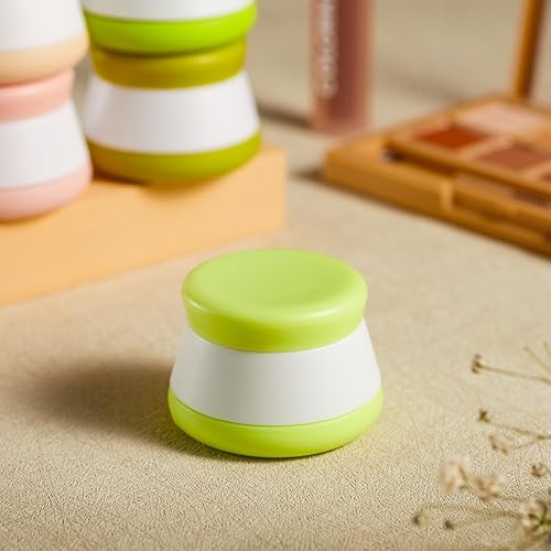 Miniatura 6 de INSFIT Contenedores de viaje para artículos de tocador, tarros de crema de silicona aprobados por la TSA, recipientes de tamaño de viaje con tapas,