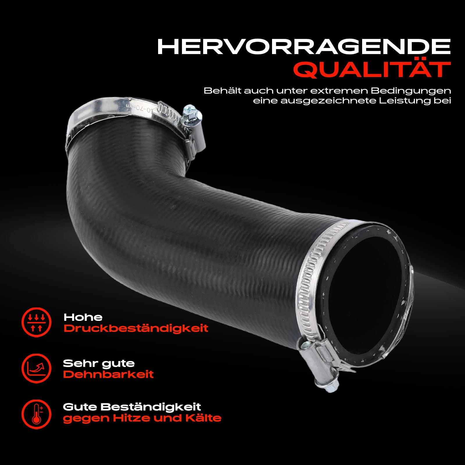 Frankberg Durite d'air de suralimentation, durite de turbo intercooler | Compatible avec: X3 E83